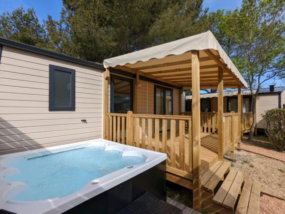 Hotel Camping Beau Rivage Mèze Exterior foto